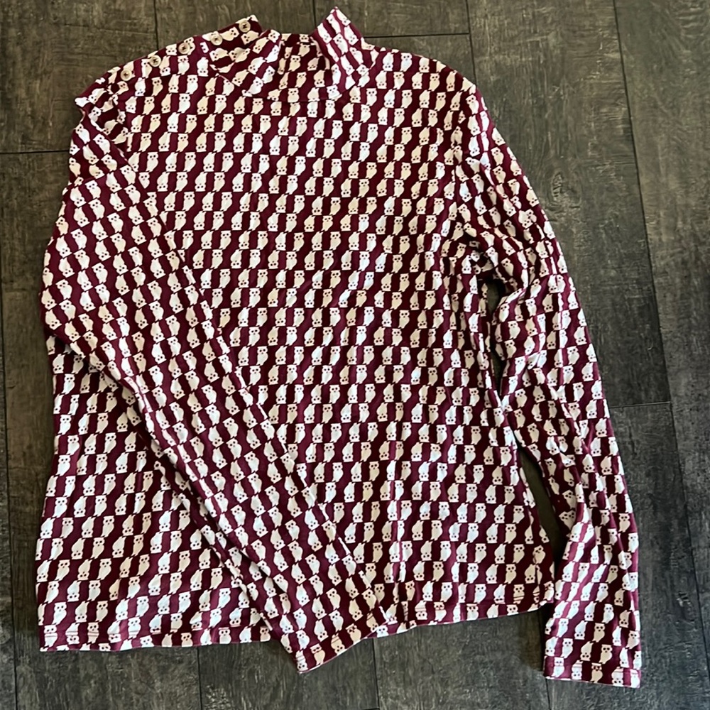 Anthropology side button turtleneck